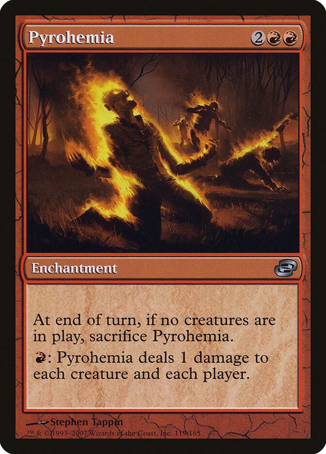 Pyrohemia 119 card from Planar Chaos