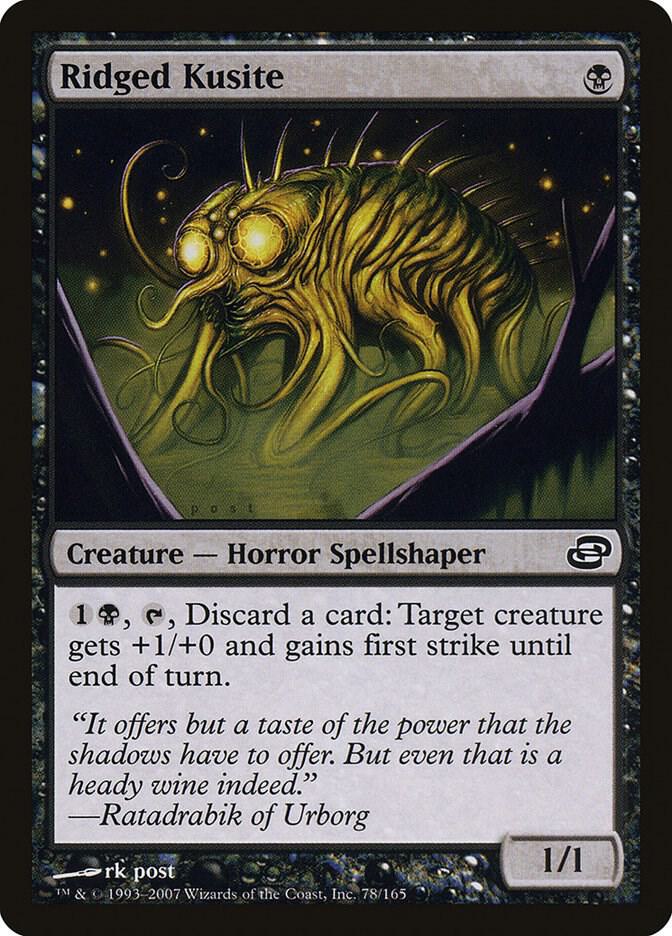 Ridged Kusite 78 card from Planar Chaos