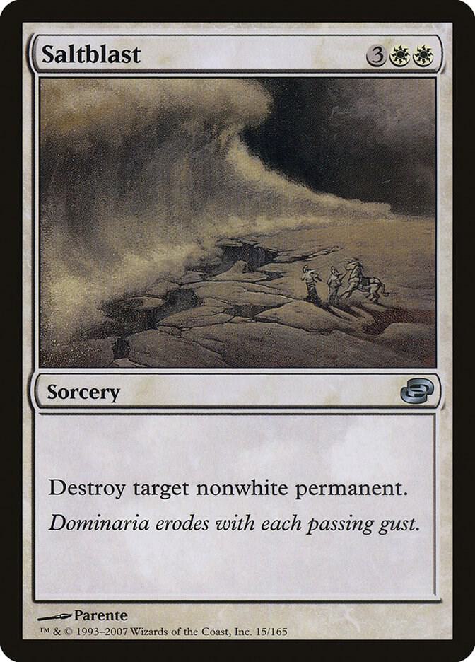 Saltblast 15 card from Planar Chaos