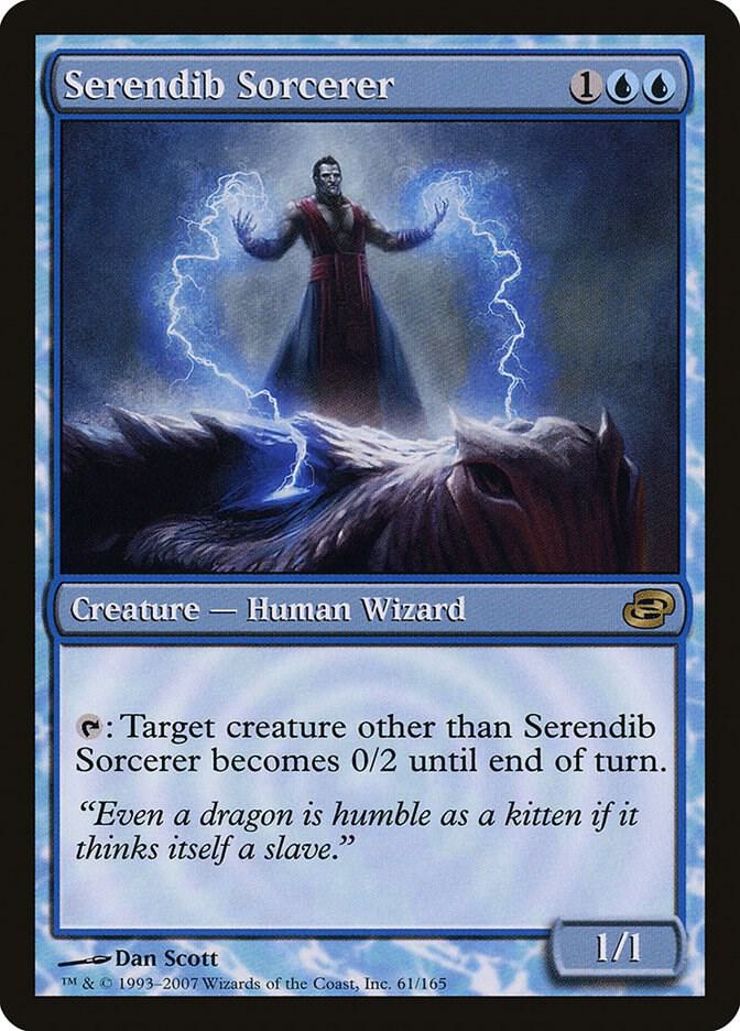 Serendib Sorcerer 61 card from Planar Chaos
