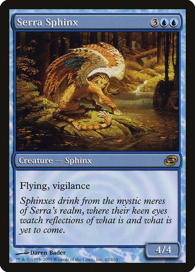 Serra Sphinx 62 card from Planar Chaos