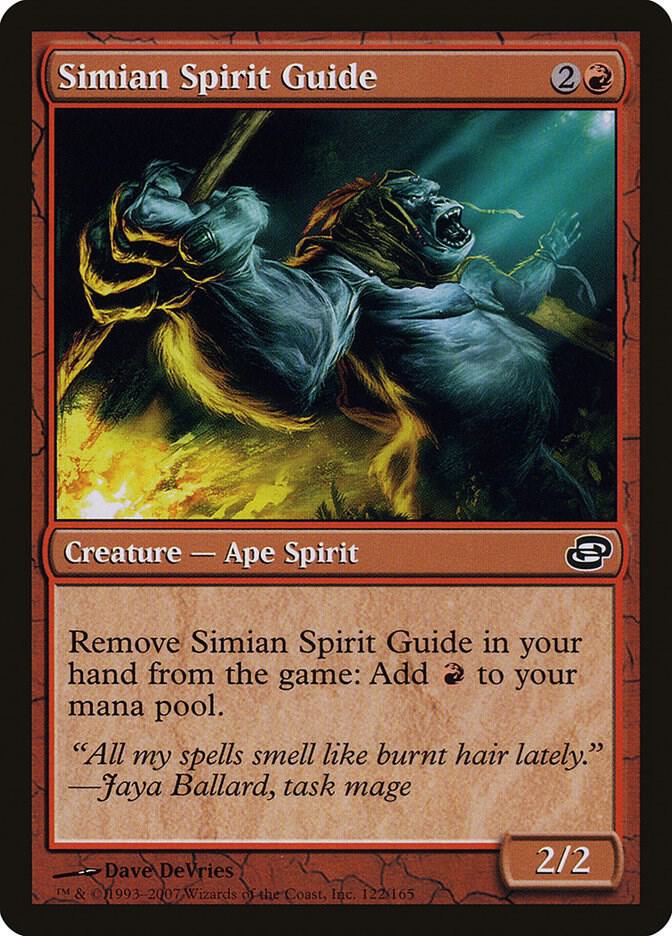 Simian Spirit Guide 122 card from Planar Chaos