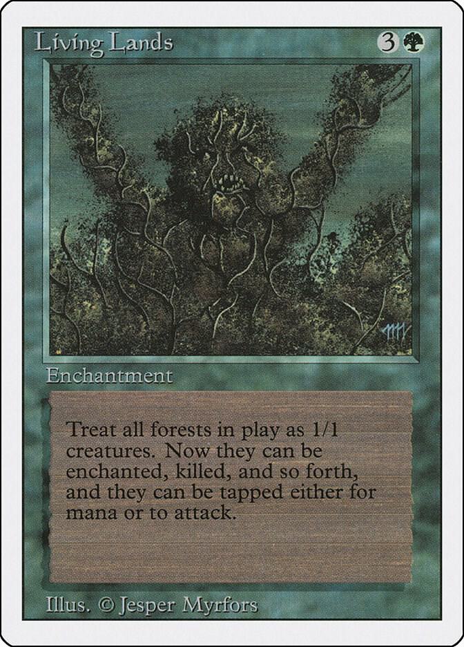 Living Lands card from Revised Edition