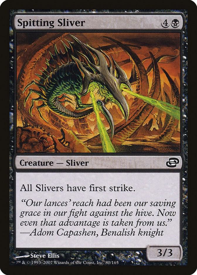 Spitting Sliver 80 card from Planar Chaos