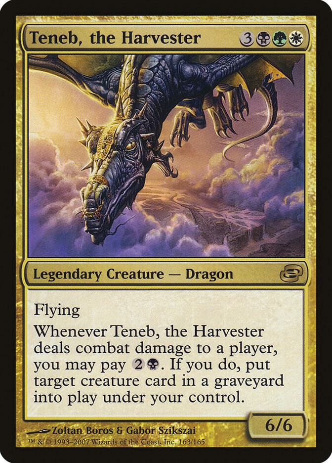 Teneb, the Harvester 163 card from Planar Chaos