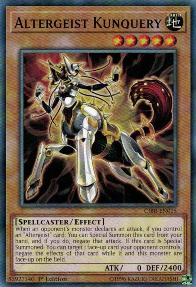 Altergeist Kunquery CIBR-EN015 card from Circuit Break