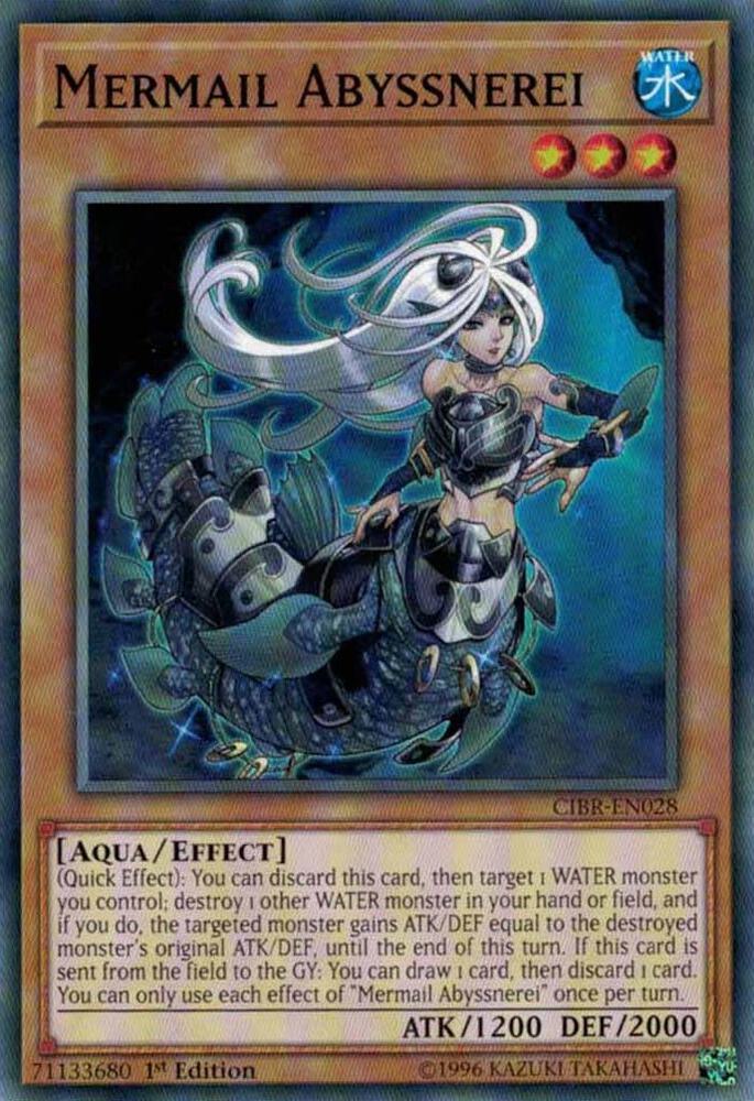 Mermail Abyssnerei CIBR-EN028 card from Circuit Break