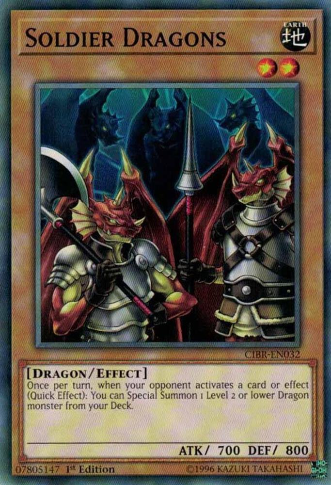 Soldier Dragons CIBR-EN032 card from Circuit Break