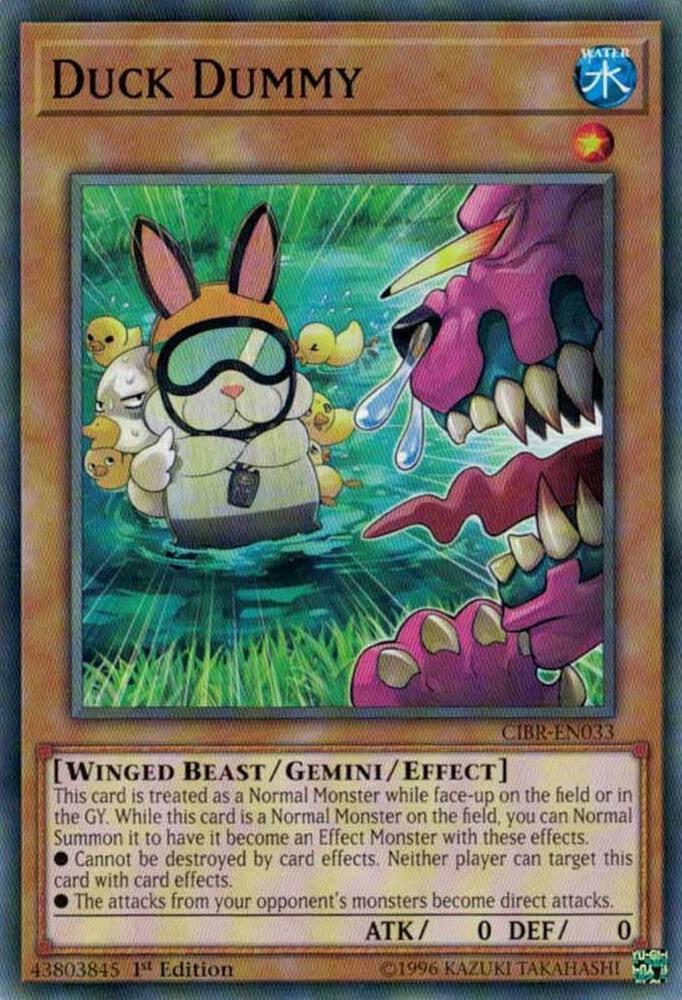 Duck Dummy CIBR-EN033 card from Circuit Break
