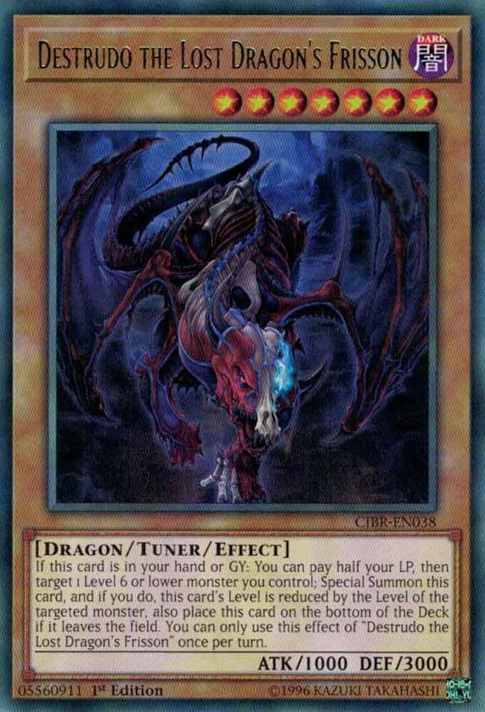 Destrudo the Lost Dragon's Frisson CIBR-EN038 card from Circuit Break