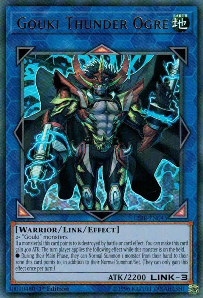Gouki Thunder Ogre CIBR-EN045 card from Circuit Break