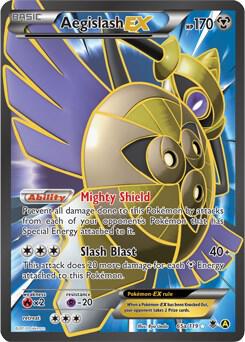 Aegislash EX - 65a/119 065a/119 card from Alternate Art Promos