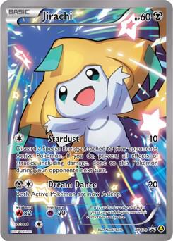 Jirachi XY67a card from Alternate Art Promos