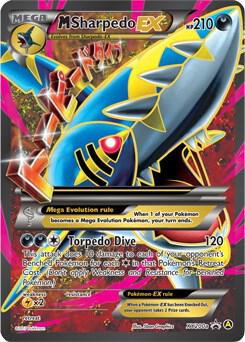 M Sharpedo EX XY200a card from Alternate Art Promos