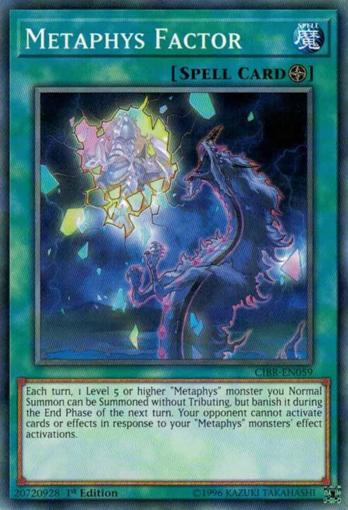 Metaphys Factor CIBR-EN059 card from Circuit Break