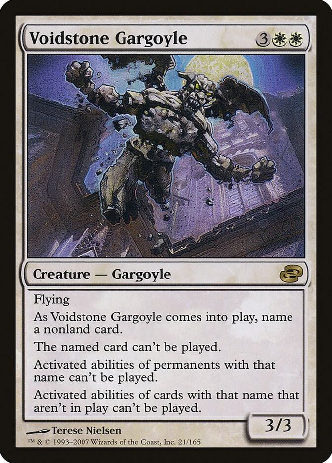 Voidstone Gargoyle 21 card from Planar Chaos