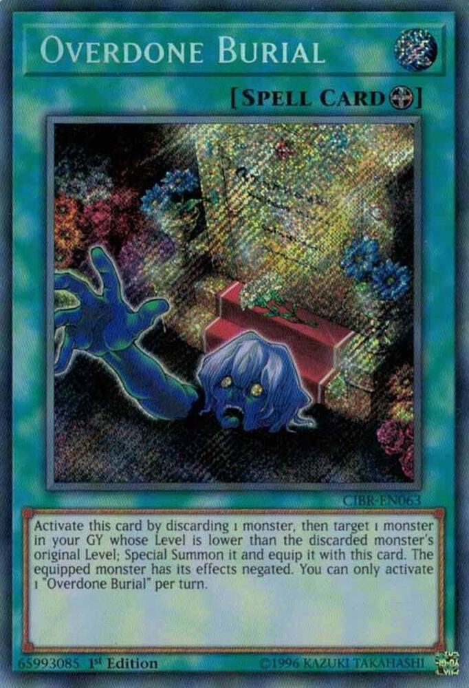 Overdone Burial CIBR-EN063 card from Circuit Break