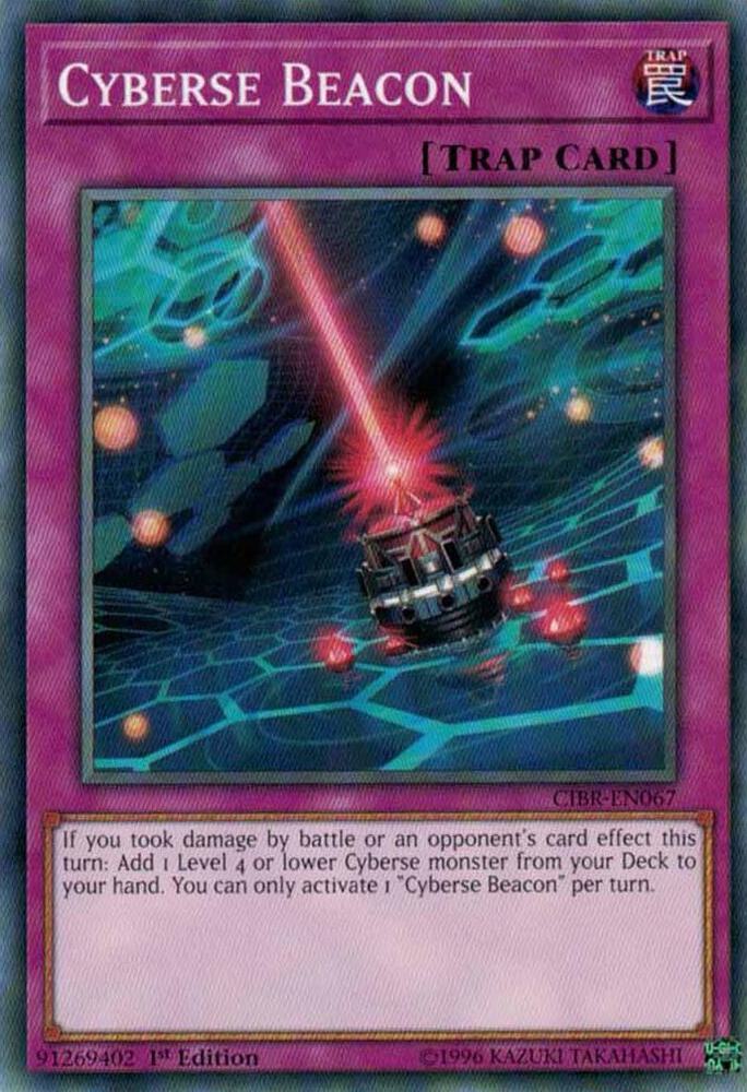 Cyberse Beacon CIBR-EN067 card from Circuit Break