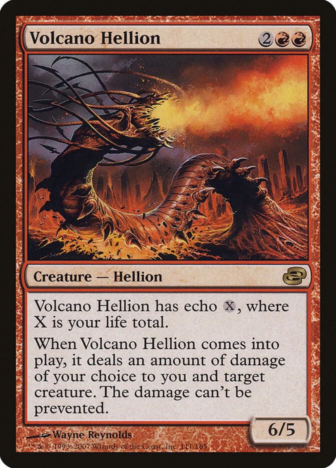 Volcano Hellion 111 card from Planar Chaos