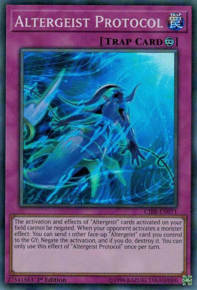 Altergeist Protocol CIBR-EN071 card from Circuit Break