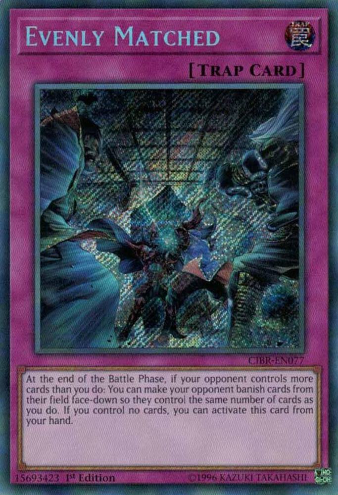 Evenly Matched CIBR-EN077 card from Circuit Break