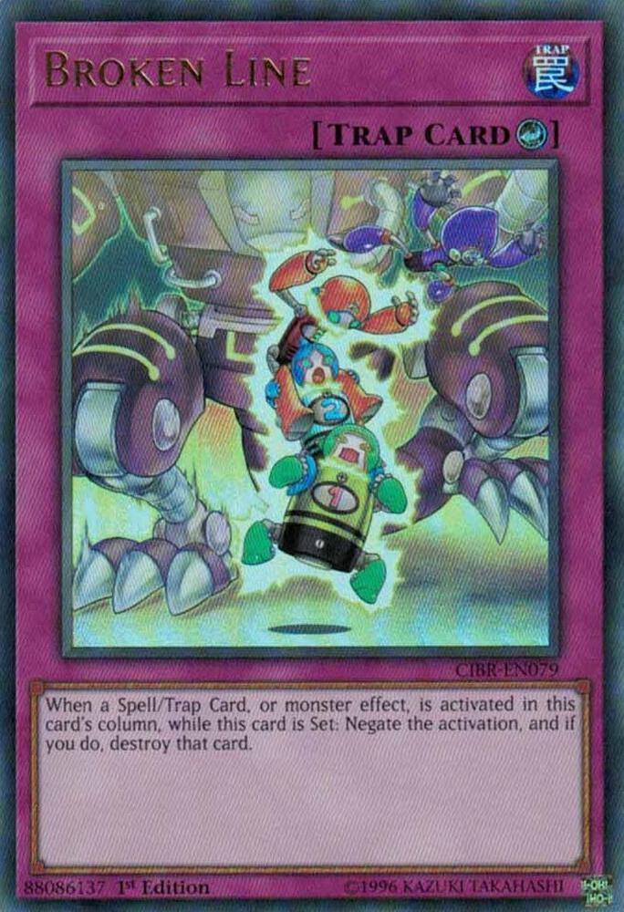 Broken Line CIBR-EN079 card from Circuit Break