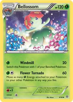 Bellossom - 4/98 (Cosmos Holo) 004/098 card from Miscellaneous Cards & Products