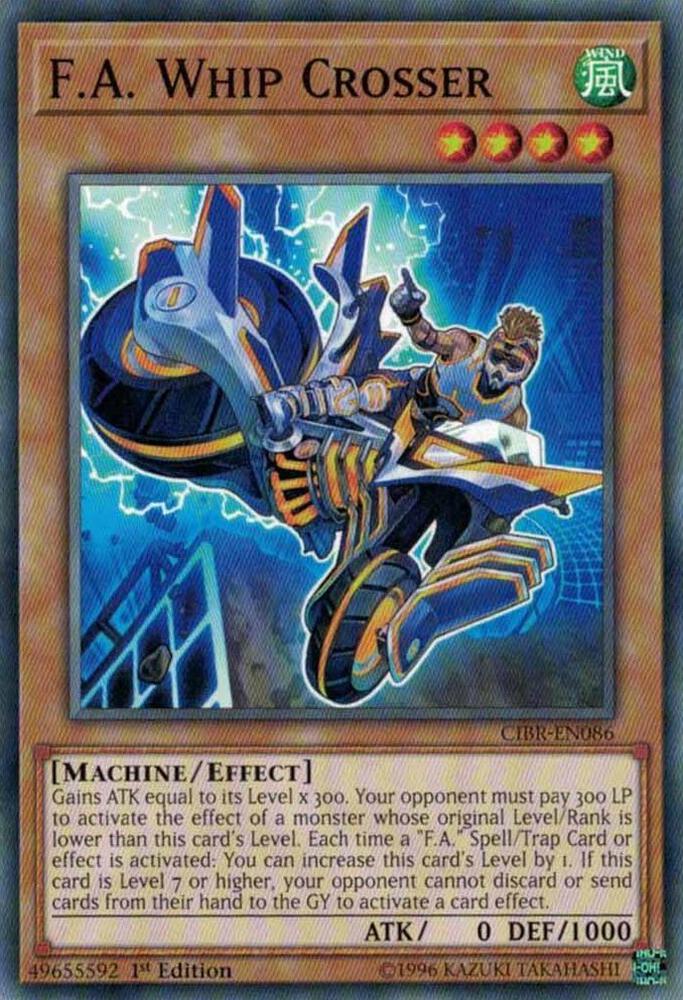 F.A. Whip Crosser CIBR-EN086 card from Circuit Break