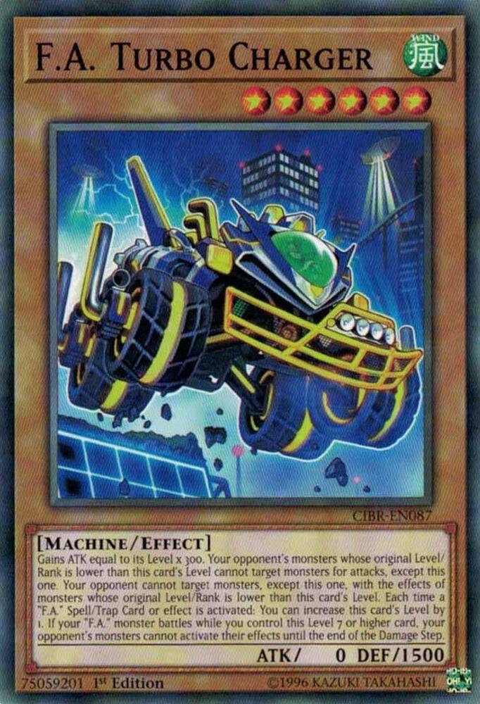 F.A. Turbo Charger CIBR-EN087 card from Circuit Break