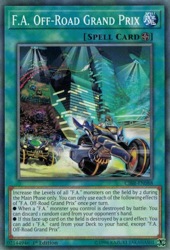 F.A. Off-Road Grand Prix CIBR-EN088 card from Circuit Break