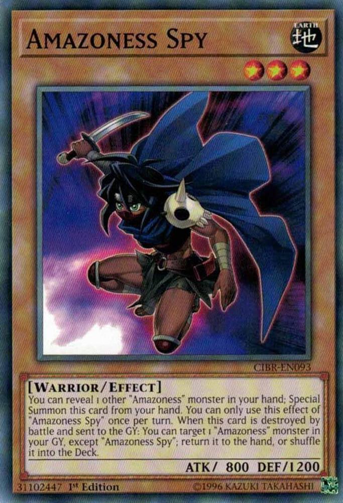 Amazoness Spy CIBR-EN093 card from Circuit Break