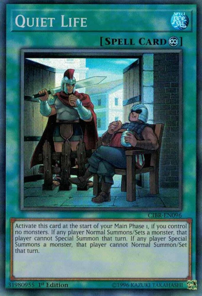 Quiet Life CIBR-EN096 card from Circuit Break