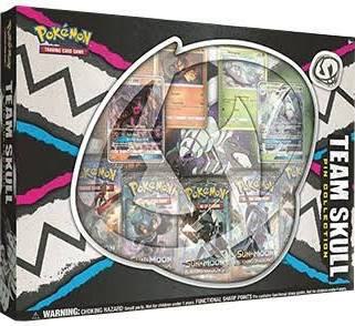 Team Skull Pin Collection card from SM - Burning Shadows