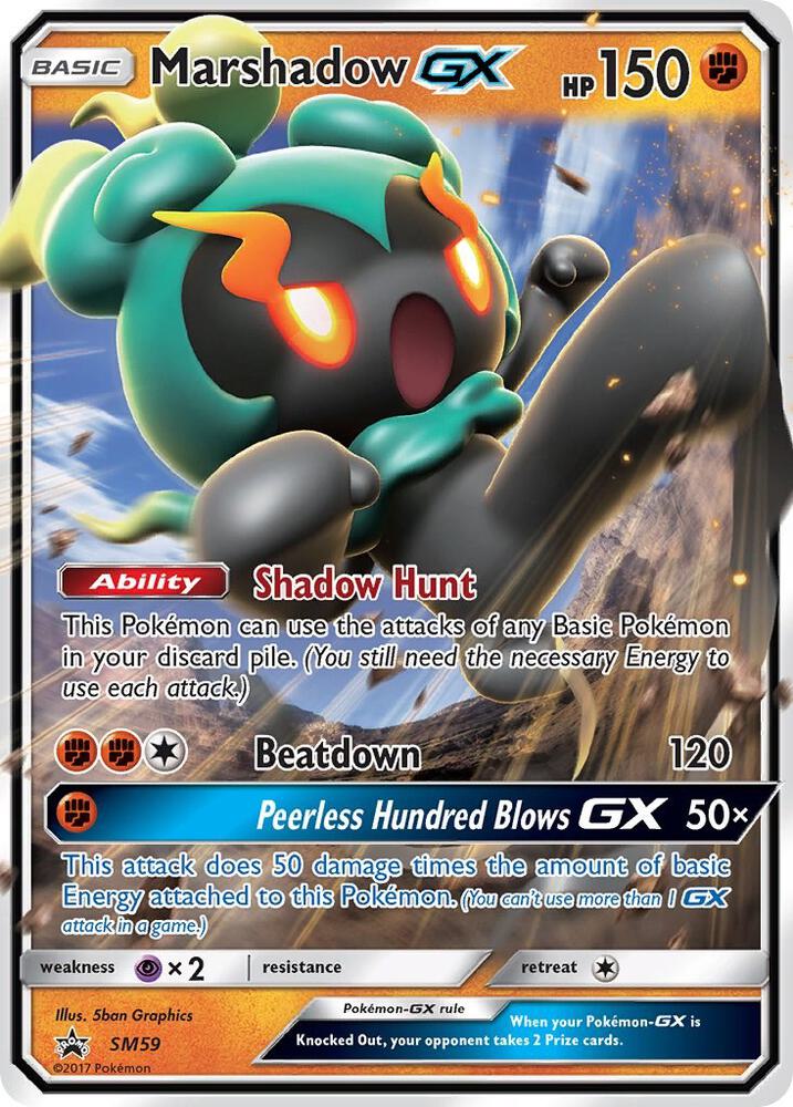 Marshadow GX SM59 card from SM Promos