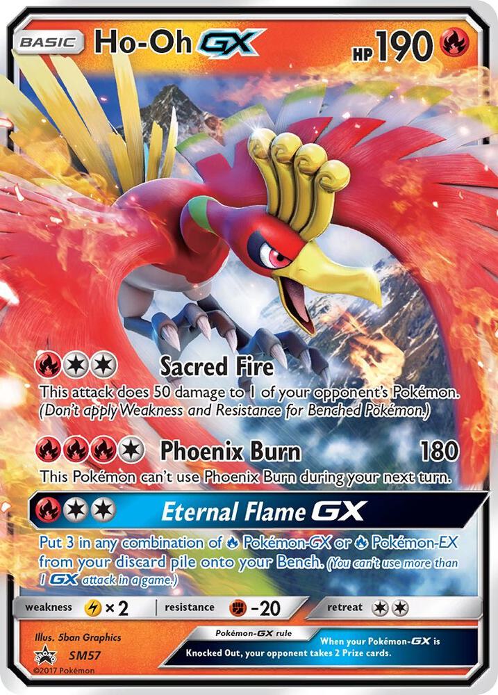 Ho-Oh GX SM57 card from SM Promos