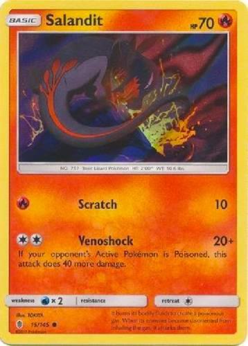 Salandit - 15/145 (Collection Promo) 015/145 card from League & Championship Cards