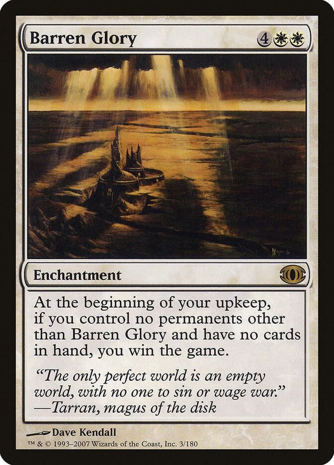 Barren Glory 3 card from Future Sight