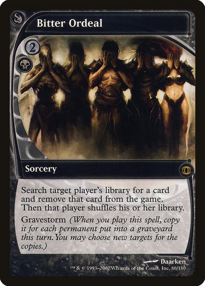 Bitter Ordeal 80 card from Future Sight