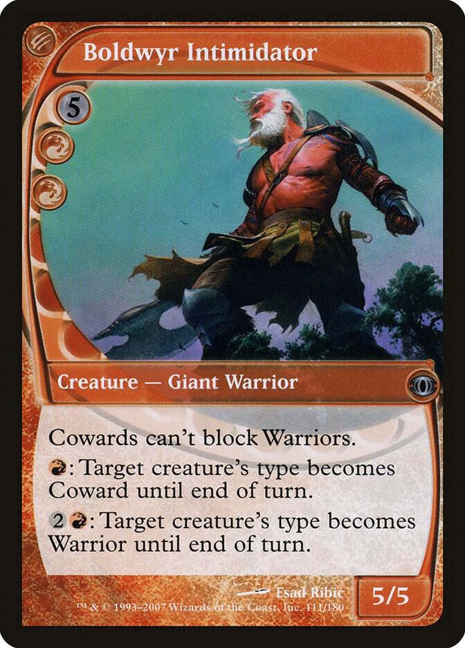 Boldwyr Intimidator 111 card from Future Sight