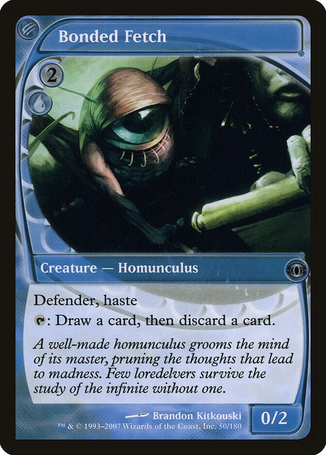 Bonded Fetch 50 card from Future Sight