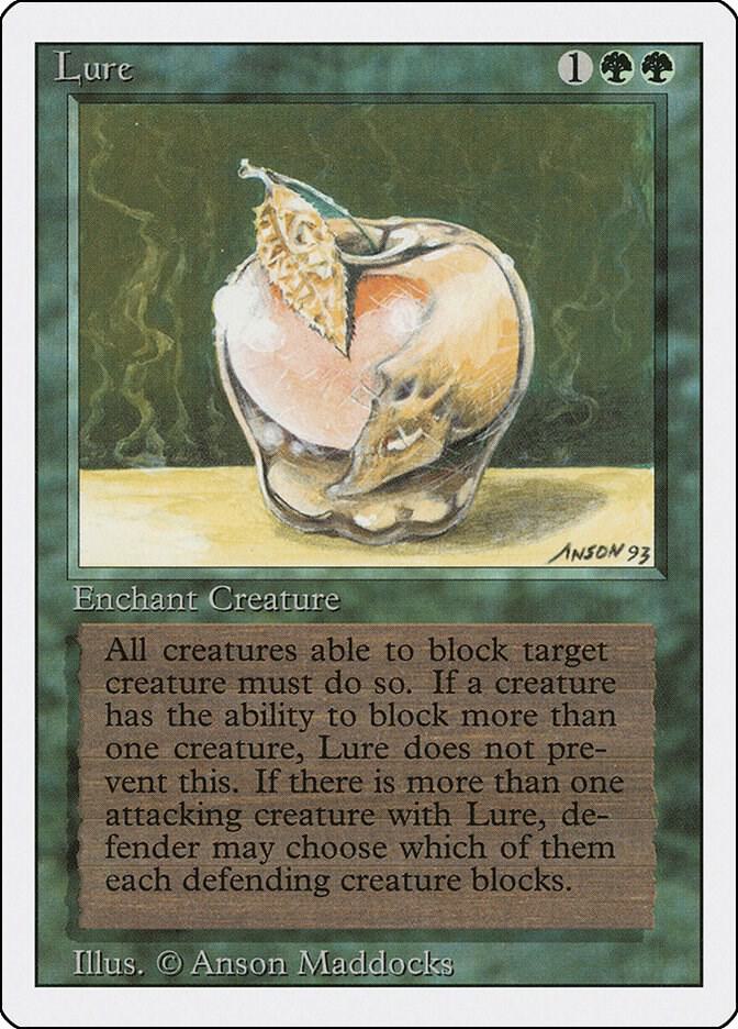 Lure card from Revised Edition