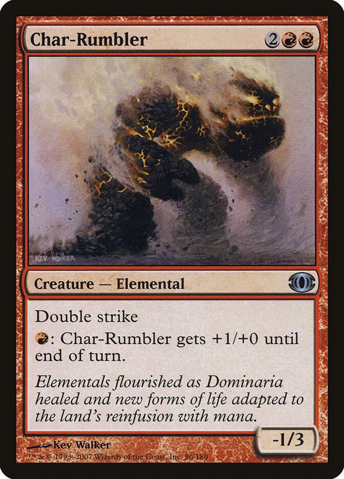 Char-Rumbler 96 card from Future Sight
