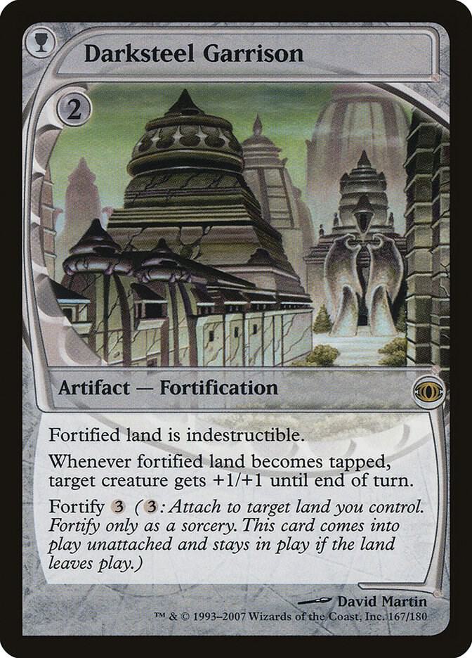 Darksteel Garrison 167 card from Future Sight
