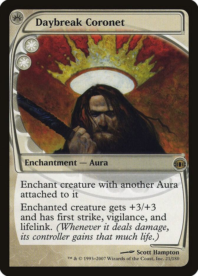 Daybreak Coronet 21 card from Future Sight