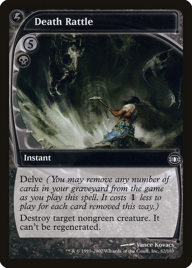 Death Rattle 82 card from Future Sight