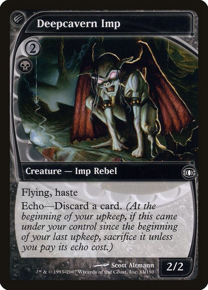 Deepcavern Imp 83 card from Future Sight