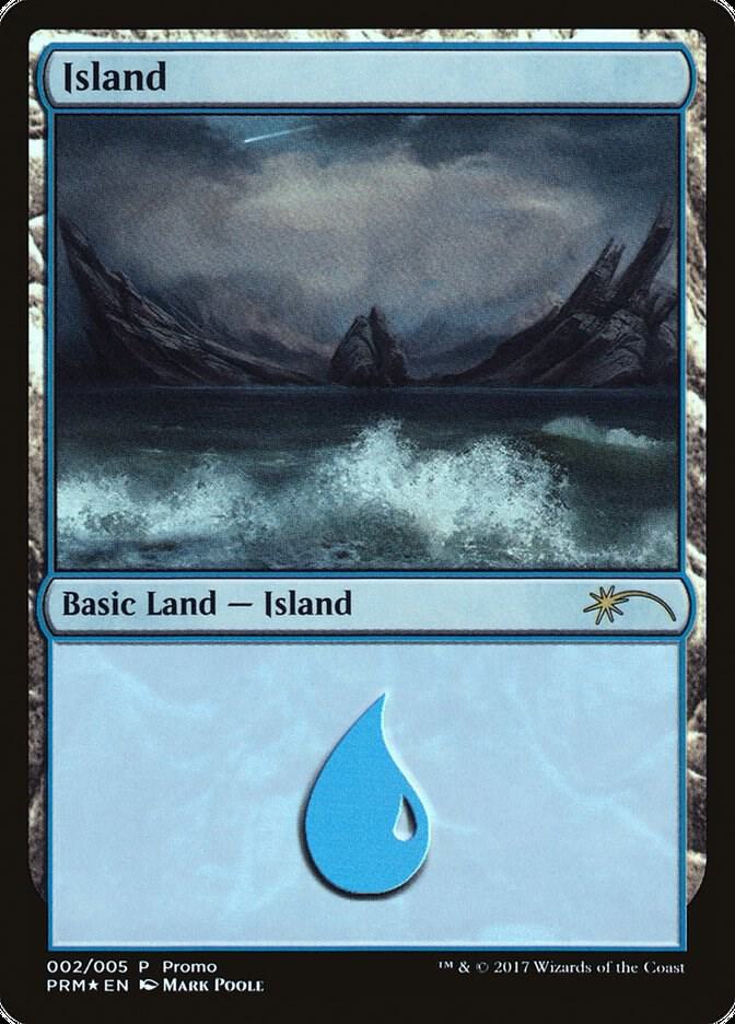 Island (2017 Gift Pack - Poole) 2 card from Gift Boxes and Promos