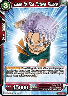 Leap to The Future Trunks BT2-011 card from Union Force