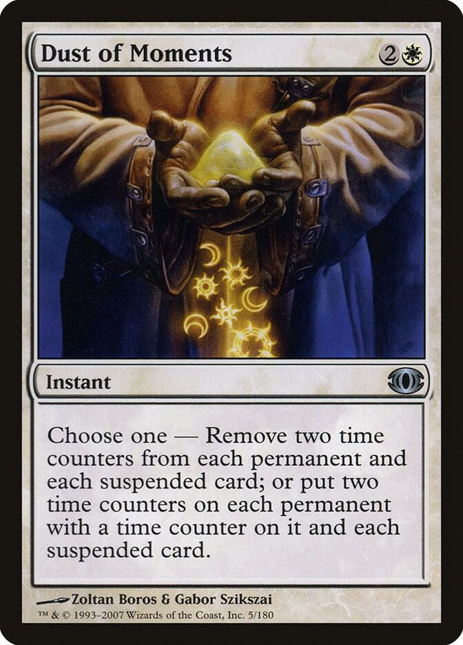Dust of Moments 5 card from Future Sight