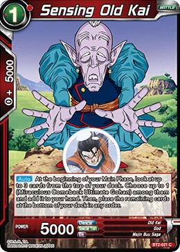 Sensing Old Kai BT2-021 card from Union Force